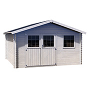 abri de jardin en bois nahuel - decor et jardin